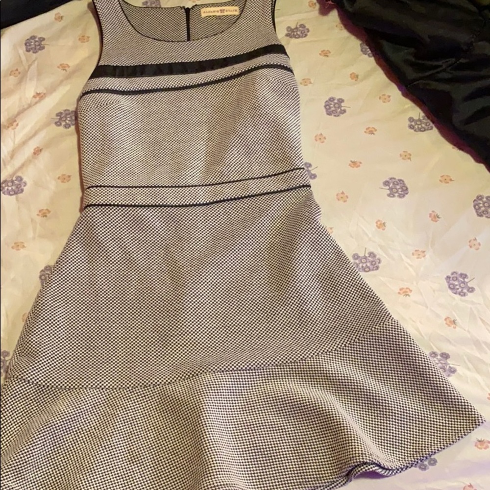 Black and White mini dress